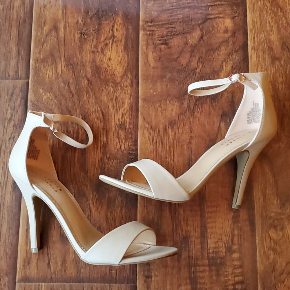 Nude high heels